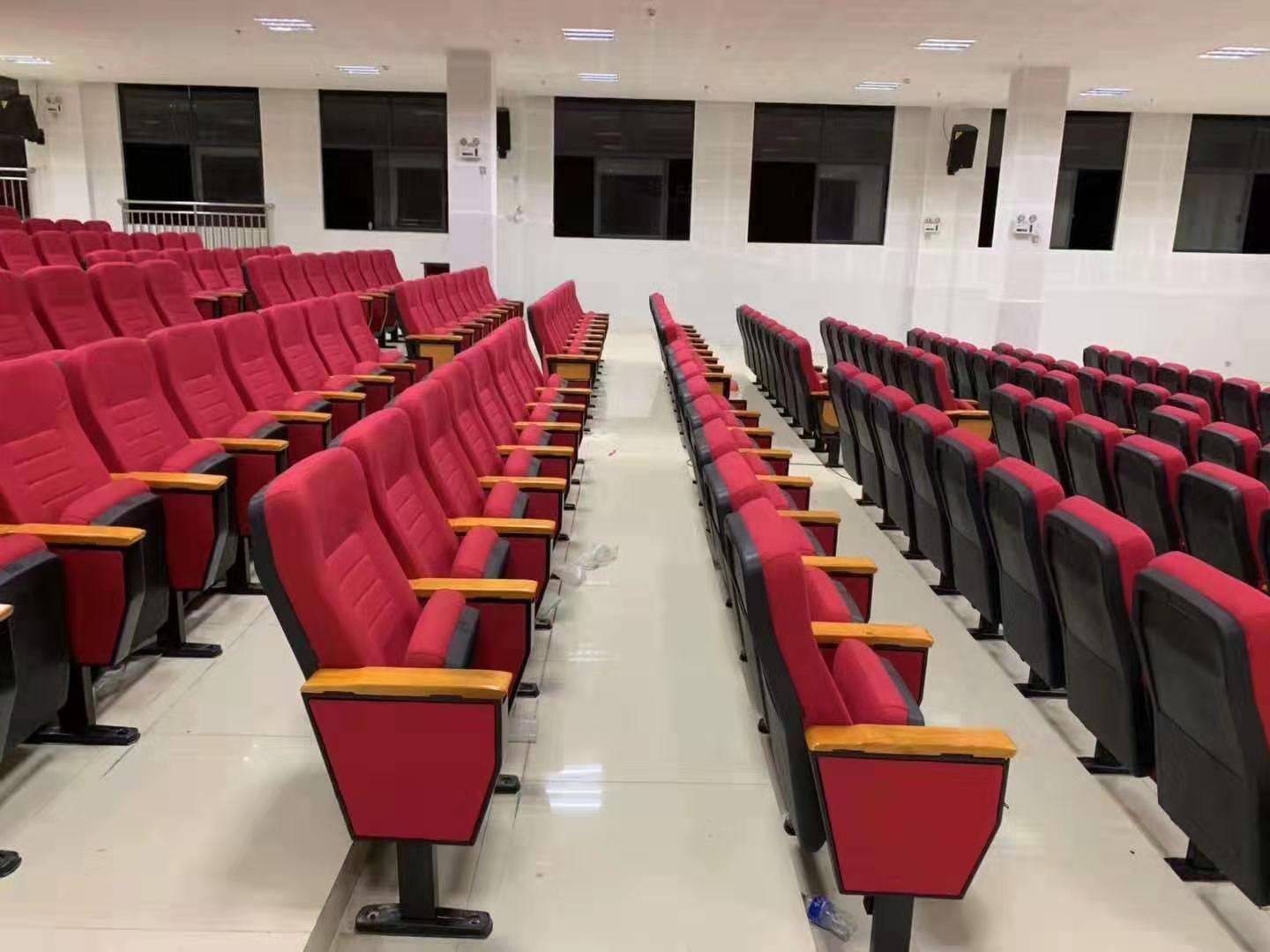 Auditorium chair factory produces auditorium, conference hall, lecture hall chairs, step benches, row chairs, and theater chairs